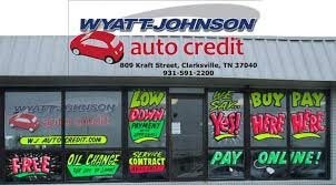 wyatt johnson auto credit buy here pay here dealerships near me clarksville on wyatt johnson buy here pay here clarksville tn